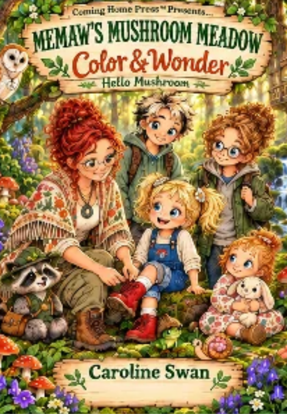 Memaw's Mushroom Meadow · Color & Wonder: Hello Mushroom, Book One, front cover